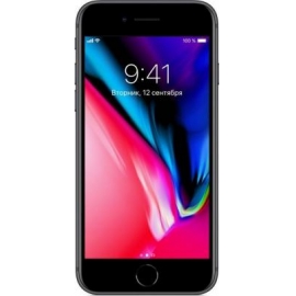 Смартфон Apple iPhone 8 серый 4.7" 64 Гб NFC LTE Wi-Fi GPS 3G MQ6G2RU/A