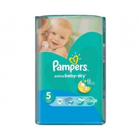 Подгузники Pampers Active Baby Junior (11-18 кг) Стандартная Упаковка 16 шт.