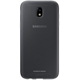 Чехол накладка Samsung для Galaxy J7 2017 Jelly Cover черный