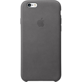 Чехол клип-кейс Apple для iPhone 6/6S кожаный черный