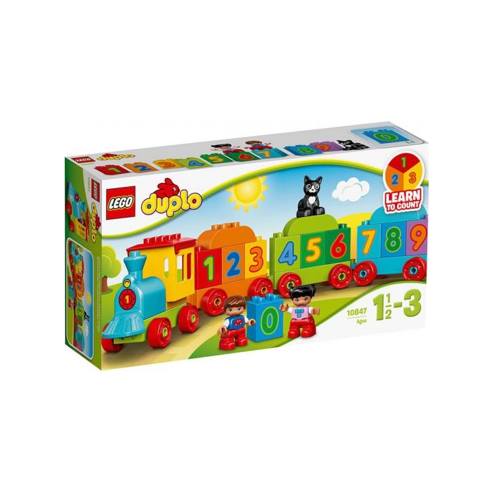 Конструктор LEGO Поезд Считай и играй 23 элемента 10847