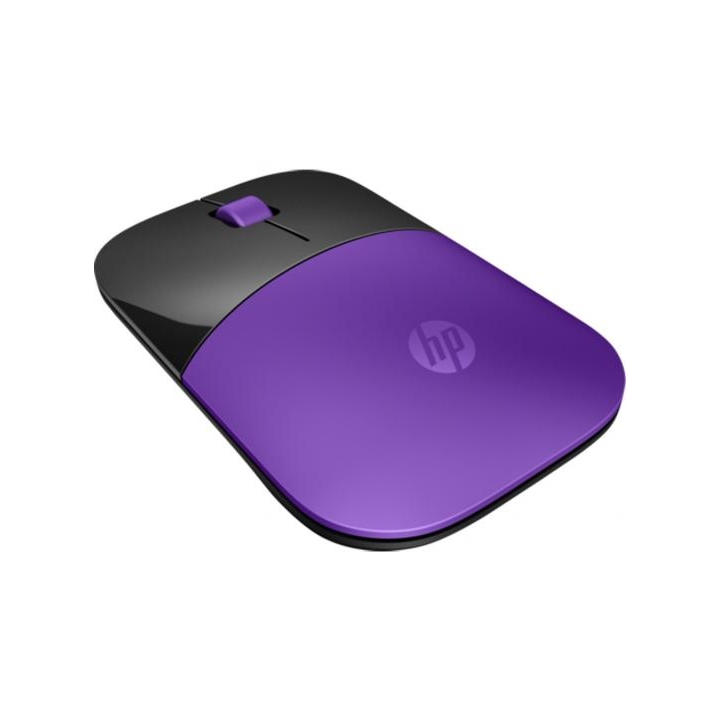 Мышь беспроводная HP Z3700 фиолетовый чёрный USB + радиоканал