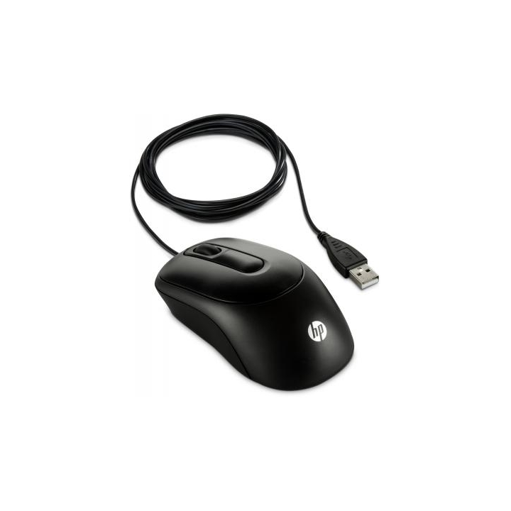 Мышь проводная HP X900 чёрный USB V1S46AA