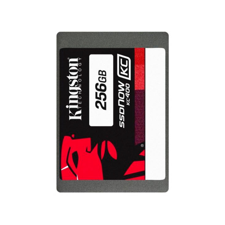 Твердотельный накопитель SSD 2.5" 256 Gb Kingston SSDNow KC400 Read 550Mb/s Write 540Mb/s SATAIII SKC400S37/256G