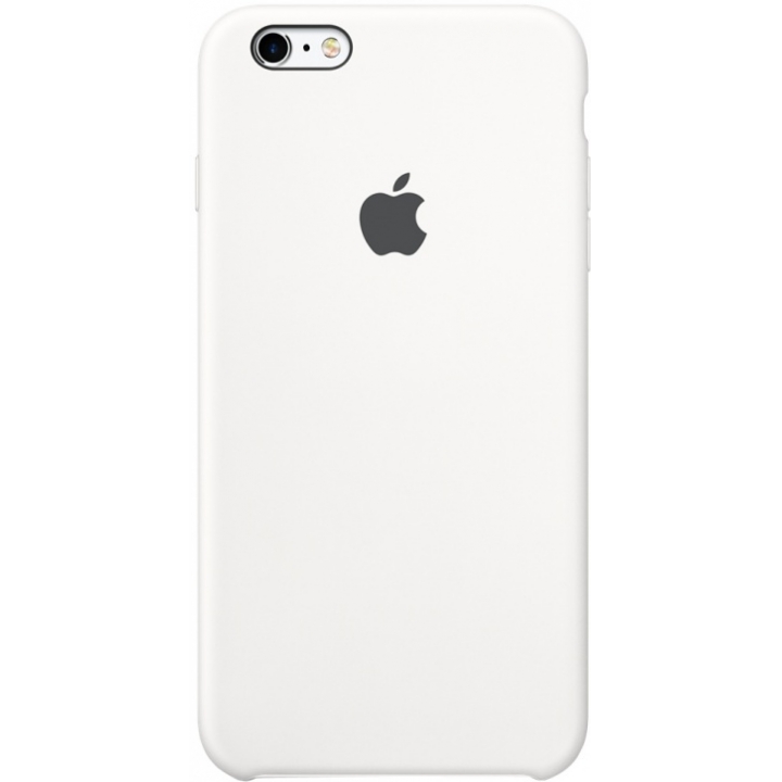 Чехол накладка Apple для iPhone 6/6S силиконовый белый
